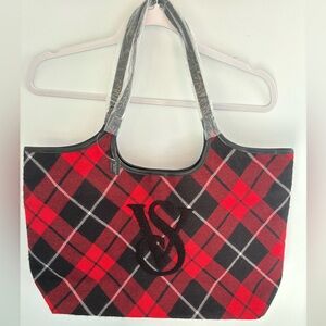 Victoria's Secret Red and Black Tote